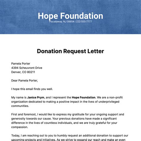 sample donation request letter for cancer patient|32+ Free Donation Request Letter Templates & Examples – .